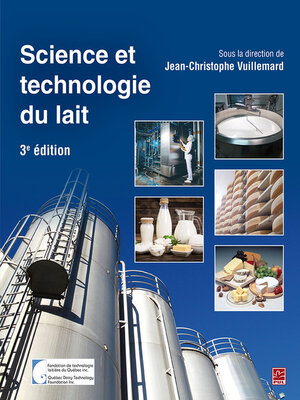 cover image of Science et technologie du lait